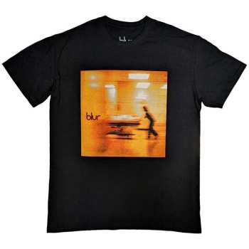 Merch Blur: Blur Unisex T-shirt: Blur Album Cover (black) (small) S