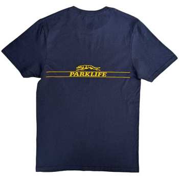 Merch Blur: Blur Unisex T-shirt: Parklife Back (back Print Only) (medium) M