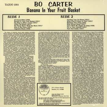 LP Bo Carter: Banana In Your Fruit Basket: Red Hot Blues, 1931-1936 LTD 590485