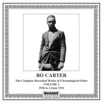 CD Bo Carter: Bo Carter 1 1928-1931 636077