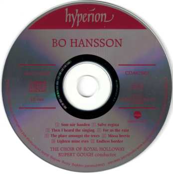 CD Bo Hansson: Endless Border 610331