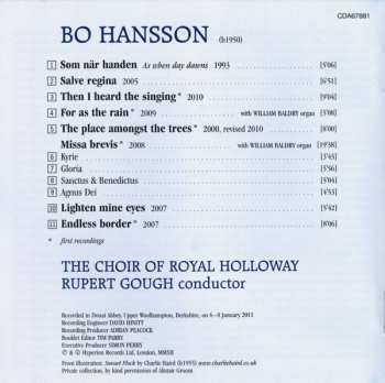 CD Bo Hansson: Endless Border 610331