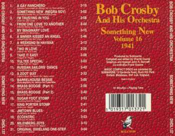 CD Bob Crosby And His Orchestra: Something New: Volume 16 1941 546990