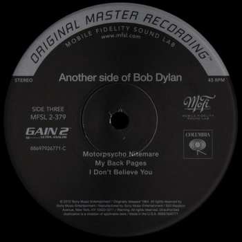 2LP Bob Dylan: Another Side Of Bob Dylan LTD | NUM 530120