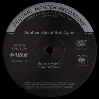 2LP Bob Dylan: Another Side Of Bob Dylan LTD | NUM 530120