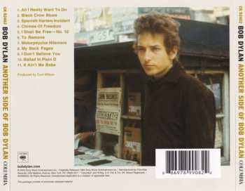 CD Bob Dylan: Another Side Of Bob Dylan 565972