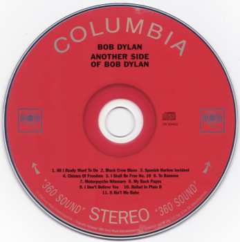 CD Bob Dylan: Another Side Of Bob Dylan 565972