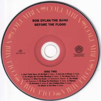 2CD The Band: Before The Flood DIGI 638685