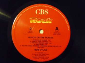 LP Bob Dylan: Blood On The Tracks 656529