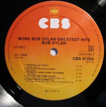 2LP Bob Dylan: More Bob Dylan Greatest Hits 638363