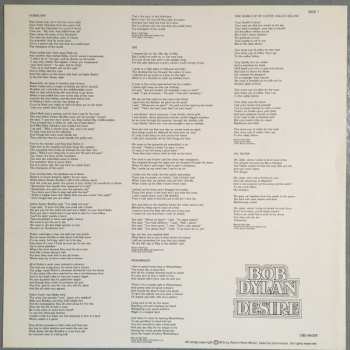 LP Bob Dylan: Desire 645188