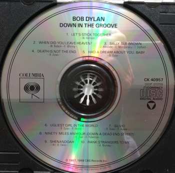 CD Bob Dylan: Down In The Groove 630625