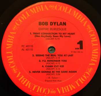 LP Bob Dylan: Empire Burlesque 653202