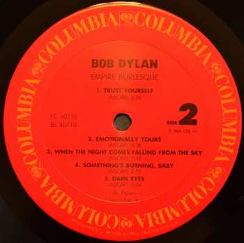 LP Bob Dylan: Empire Burlesque 653202