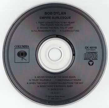 CD Bob Dylan: Empire Burlesque 656167