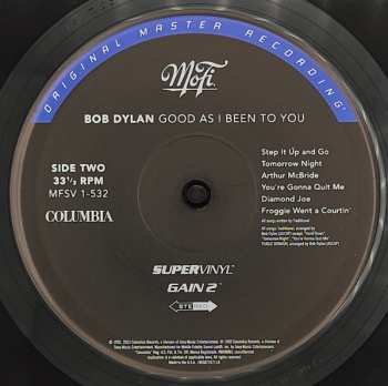 LP Bob Dylan: Good As I Been To You LTD | NUM 550973