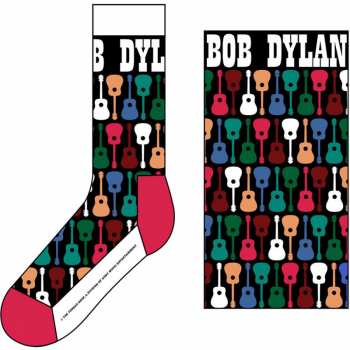 Merch Bob Dylan: Kotníkové Ponožky Guitar Pattern 42 - 47