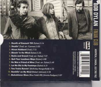 CD Bob Dylan: Finjan Club, Montreal Canada, July 2, 1962 430805