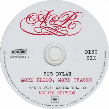 6CD/Box Set Bob Dylan: More Blood, More Tracks (The Bootleg Series Vol. 14) (Deluxe Edition) DLX | LTD 5571