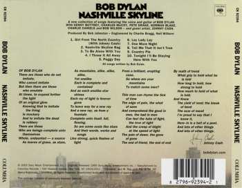 CD Bob Dylan: Nashville Skyline 430713