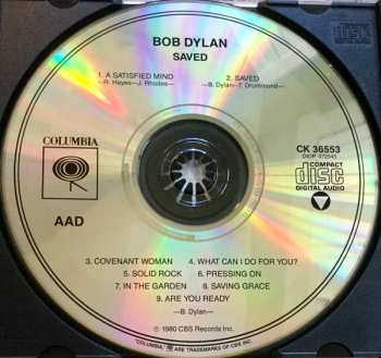 CD Bob Dylan: Saved 590269