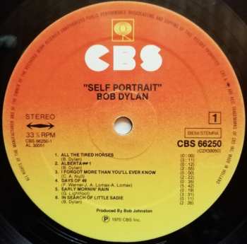 2LP Bob Dylan: Self Portrait 653204