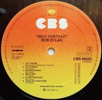 2LP Bob Dylan: Self Portrait 653204