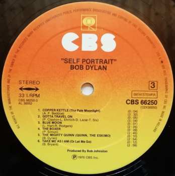 2LP Bob Dylan: Self Portrait 653204