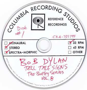 2CD Bob Dylan: Tell Tale Signs (Rare And Unreleased 1989-2006) 606735