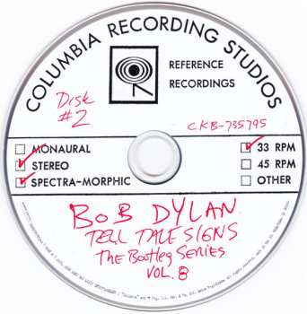 2CD Bob Dylan: Tell Tale Signs (Rare And Unreleased 1989-2006) 606735