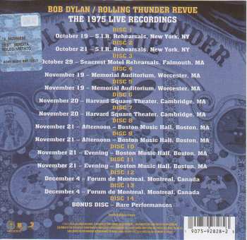 14CD/Box Set Bob Dylan: The Rolling Thunder Revue (The 1975 Live Recordings) 30975