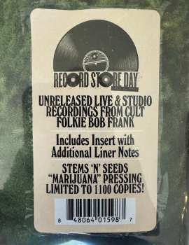 LP Bob Frank: Broke Again - The Unreleased Recordings CLR | LTD 555896