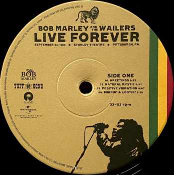 3LP/2CD/Box Set Bob Marley & The Wailers: Live Forever: The Stanley Theatre, Pittsburgh, PA, September 23, 1980 LTD 593384