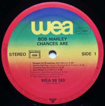 LP Bob Marley: Chances Are 648937