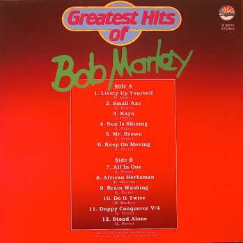 LP Bob Marley: Greatest Hits Of 649174