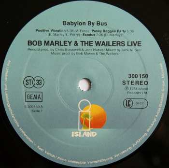 2LP Bob Marley & The Wailers: Babylon By Bus 530608