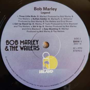 2LP Bob Marley & The Wailers: Legend (The Best Of Bob Marley And The Wailers) LTD 577699