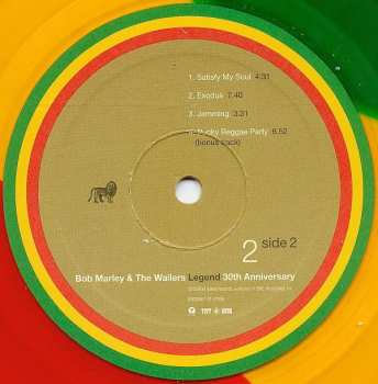 2LP Bob Marley & The Wailers: Legend (The Best Of Bob Marley And The Wailers) CLR | LTD 594915