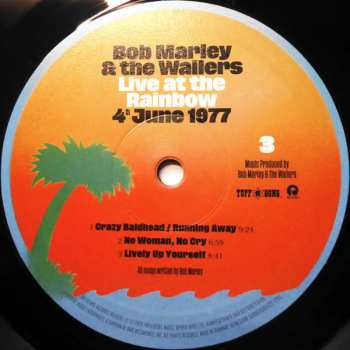 2LP Bob Marley & The Wailers: Live At The Rainbow, 4th June 1977 59560