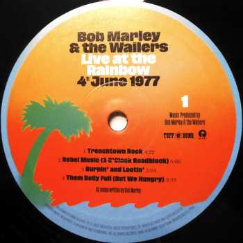 2LP Bob Marley & The Wailers: Live At The Rainbow, 4th June 1977 59560