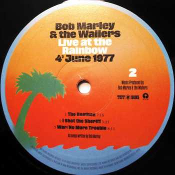 2LP Bob Marley & The Wailers: Live At The Rainbow, 4th June 1977 59560