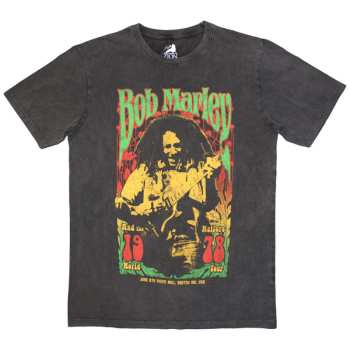 Merch Bob Marley & The Wailers: Stone Wash Tričko 1978