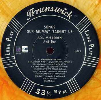 LP Bob McFadden: Songs Our Mummy Taught Us CLR | LTD 642312