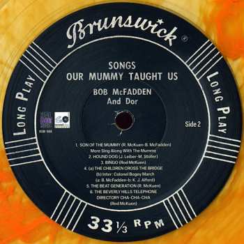 LP Bob McFadden: Songs Our Mummy Taught Us CLR | LTD 642312