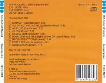 CD Bob Rockwell Quartet: Reconstruction 659461