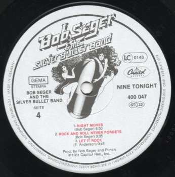 2LP Bob Seger And The Silver Bullet Band: Nine Tonight 651646