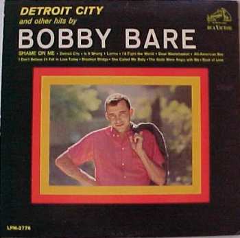 Album Bobby Bare: Detroit City And Other Hits By Bobby Bare