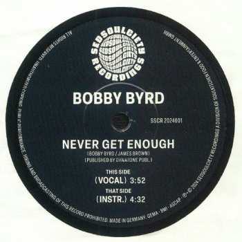 Bobby Byrd: Never Get Enough