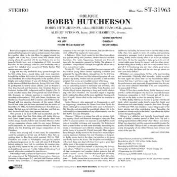 CD Bobby Hutcherson: Oblique LTD 642260