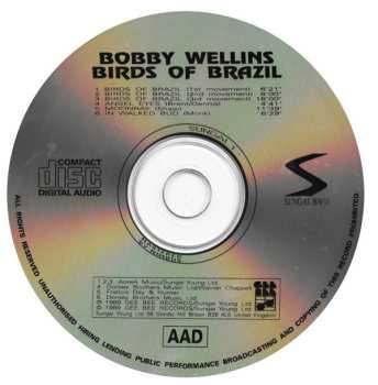 CD Bobby Wellins: Birds Of Brazil 591423